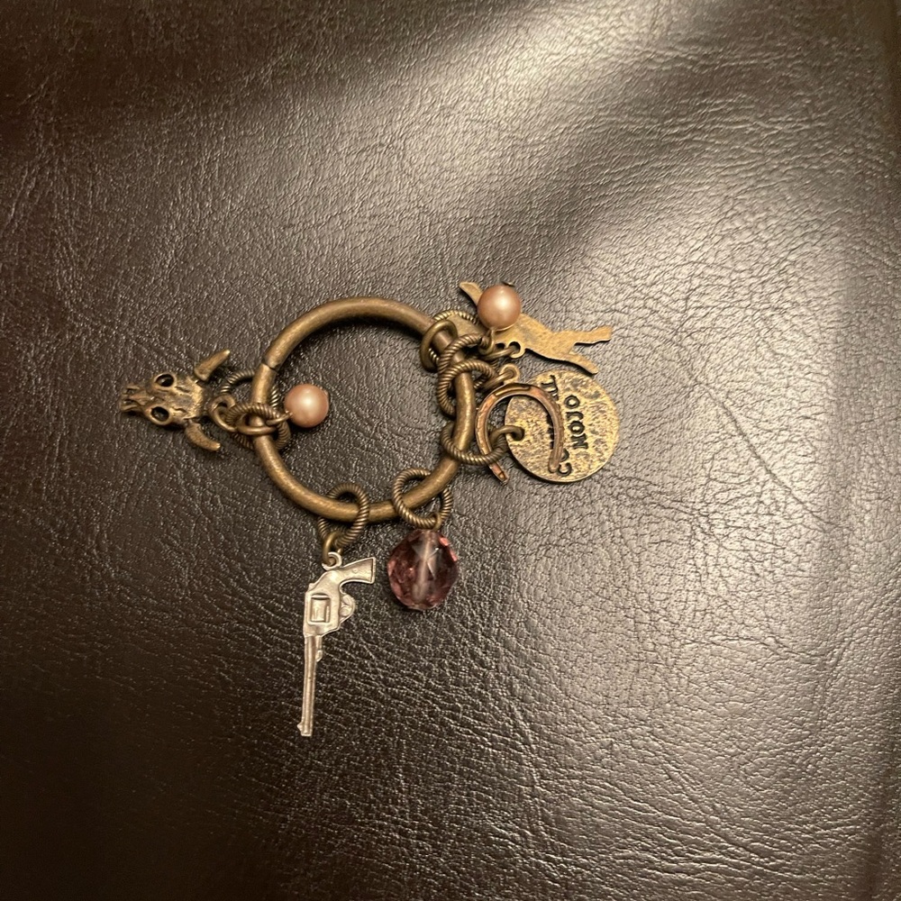 Lenny and Eva lot gold sentiment for cuff $45.00 New cowgirl mojo charms